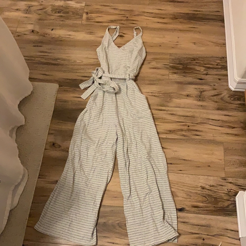 Super cute striped romper